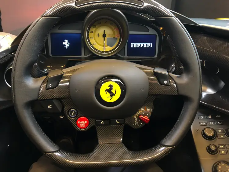 Ferrari Monza SP2 Interior